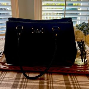 *kate spade black tote*